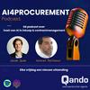 undefined AI for Procurement Podcast | AI4Procurement | Dé NL-talige podcast voor kenniswerkers in Procurement, Inkoop, Category Management, Leveranciers- en Contractmanagement | Powered by Qando