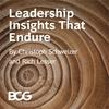 undefined Leadership Insights That Endure