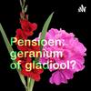 undefined Pensioen: geranium of gladiool