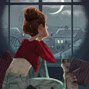 Podcast A Girl In A Deep Thinking