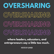 Podcast OVERSHARING hosted by Mikhail Alfon