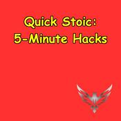Podcast Quick Stoic | 5-Minute Hacks for Resilience & Power