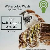 Podcast Watercolor Wash. A Painting Cast