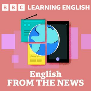 Luister naar Learning English from the News in de app