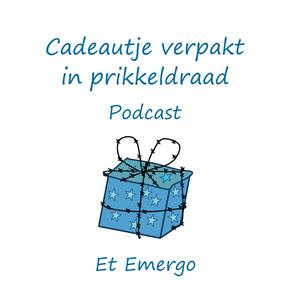 Cadeautje verpakt in prikkeldraad
