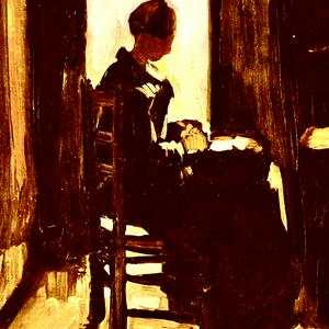 Gretel le Maître Ponders Beauty, with Bede & other guests