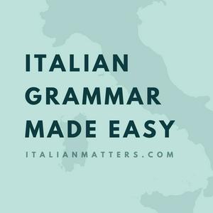 Luister naar Italian Grammar Made Easy in de app