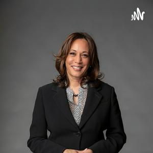 Luister naar Kamala Harris in de app