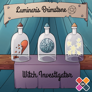 Luister naar Luminaris Brimstone, Witch Investigator in de app