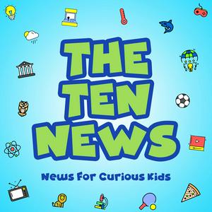 Luister naar The Ten News, News For Curious Kids in de app